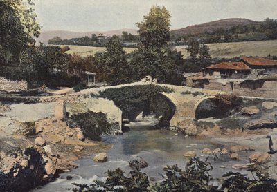Old Stone Bridge in Istib by European Photographer